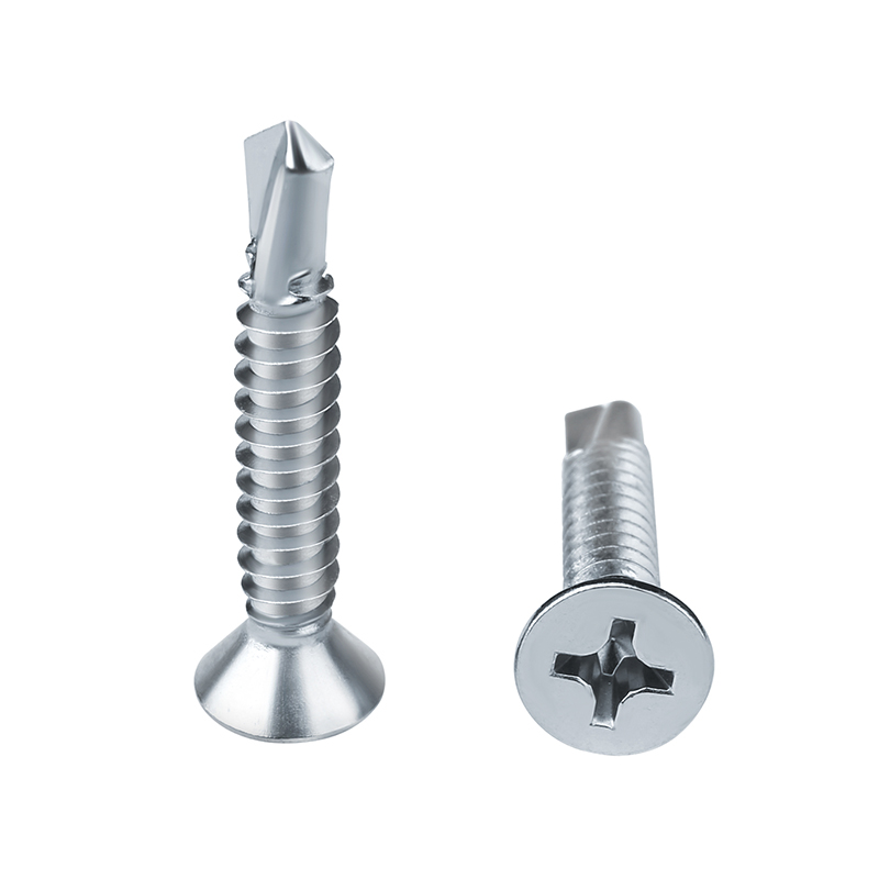 Countersunk head self drilling screw