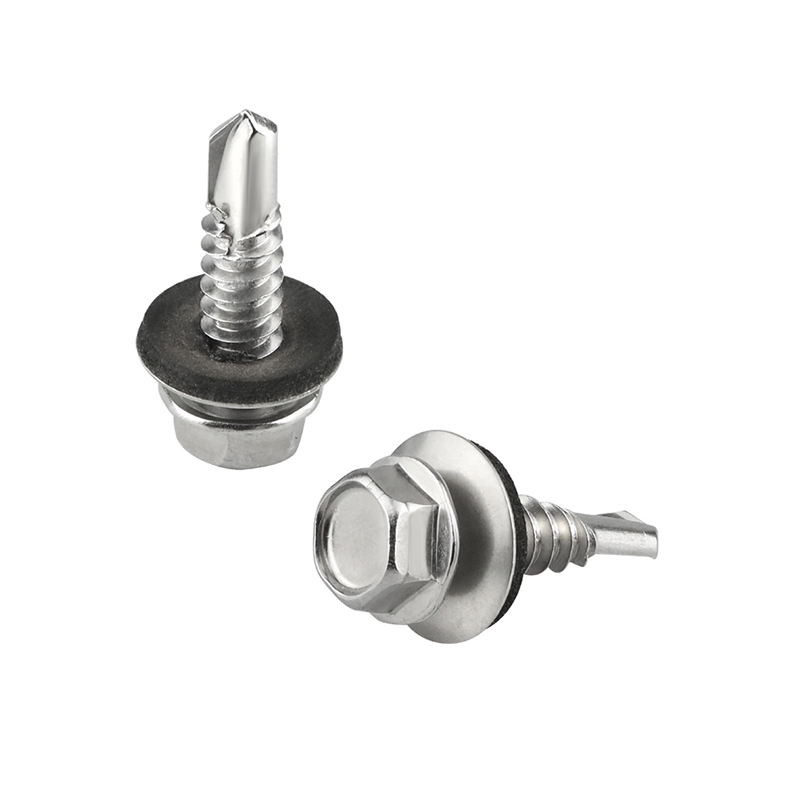 Hexagon washer self drilling screw