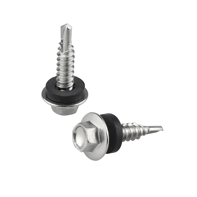 Hexagon washer self drilling screw