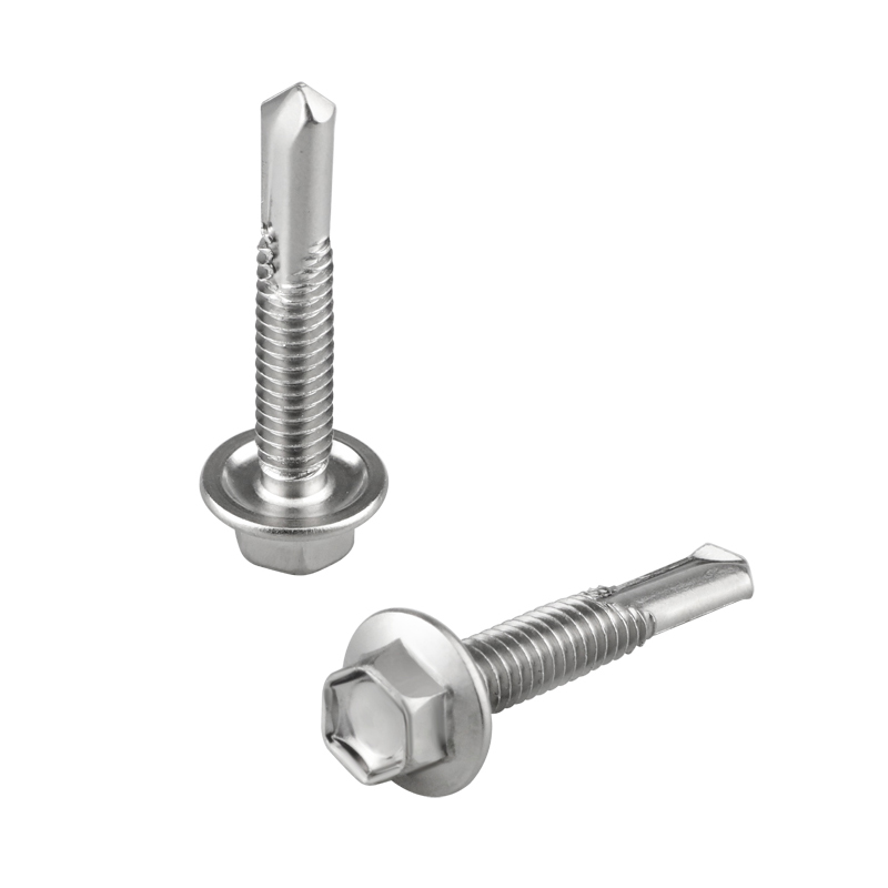 Hexagon washer self drilling screw