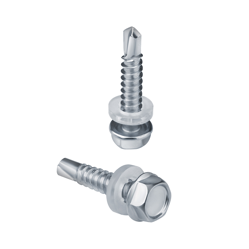 Hexagon washer self drilling screw