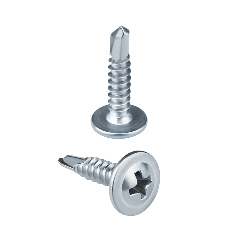 Truss wafer head self drilling screw