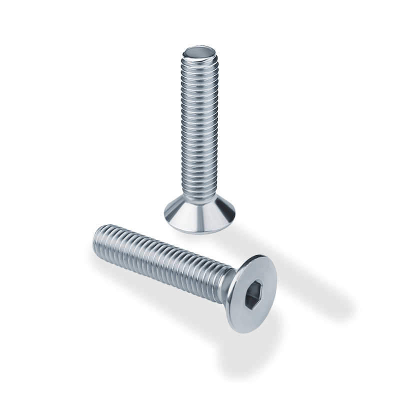 Countersunk machine screw