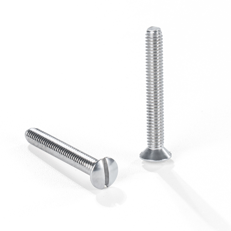 Raised countersunk machine screw