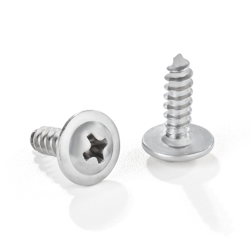 Wafer head self tapping screws